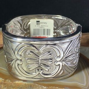 JCPenney Silver Bangle Bracelet